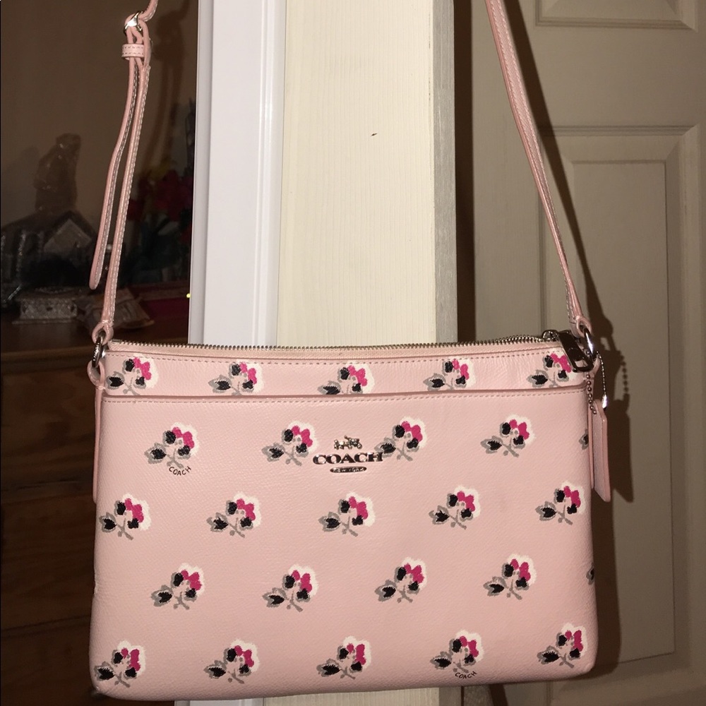 Authentic coach side bag